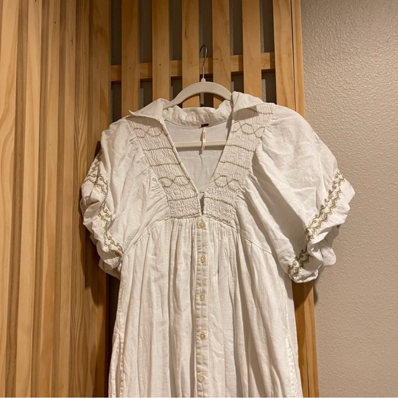 XS Free People Samantha Shirt Dress - Picture 3 of 7